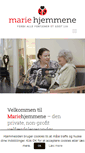 Mobile Screenshot of mariehjem.dk